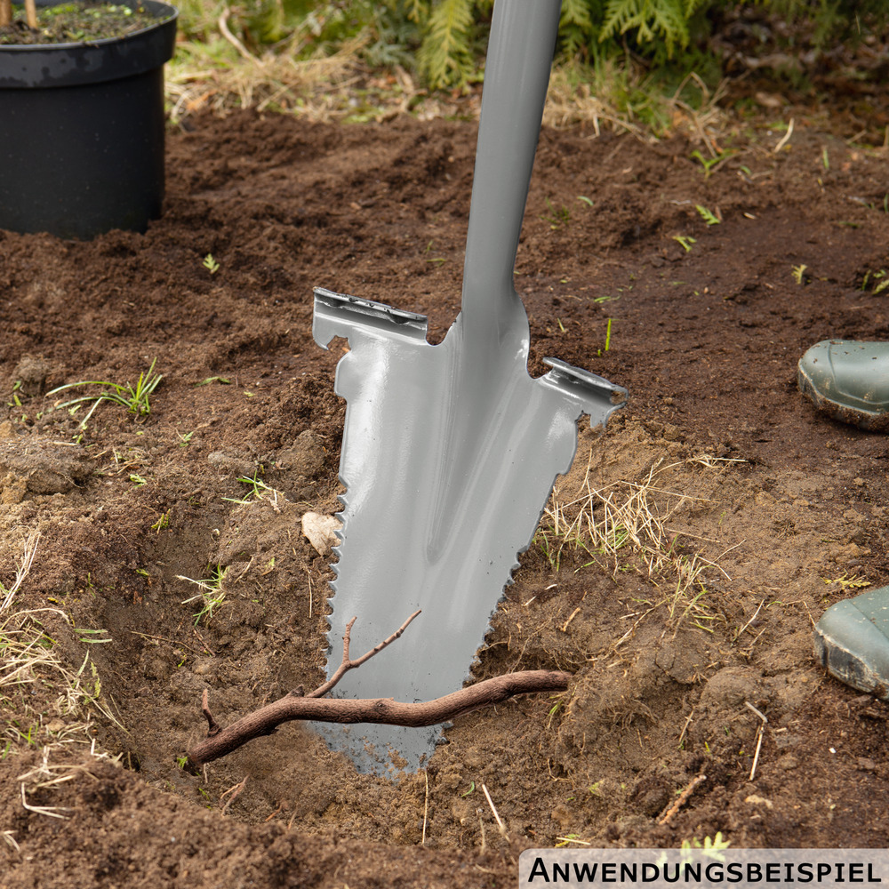 Wurzelspaten mit S&auml;gez&auml;hnen 114 cm image number 4