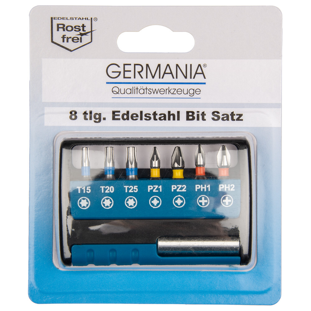GERMANIA&reg; Bit-Satz 7-teilig mit Bithalter image number 1
