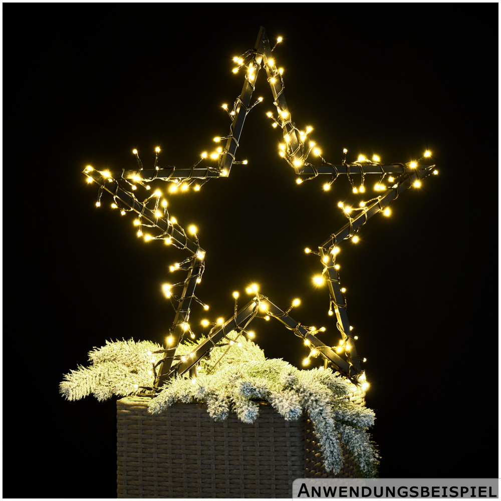 LED-Gartenstecker Stern mit 150 LEDs 60 x 73 cm image number 3