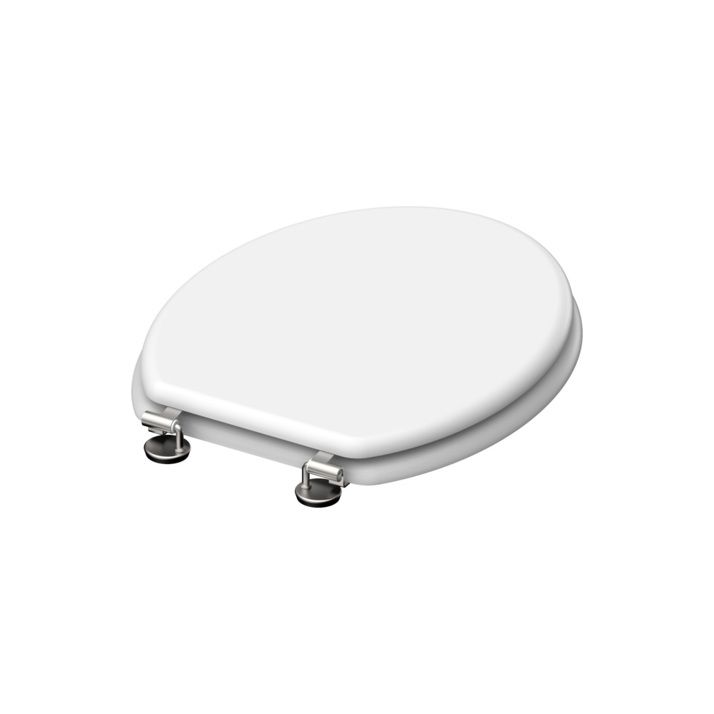 WC Sitz MDF in wei&szlig; image number 1