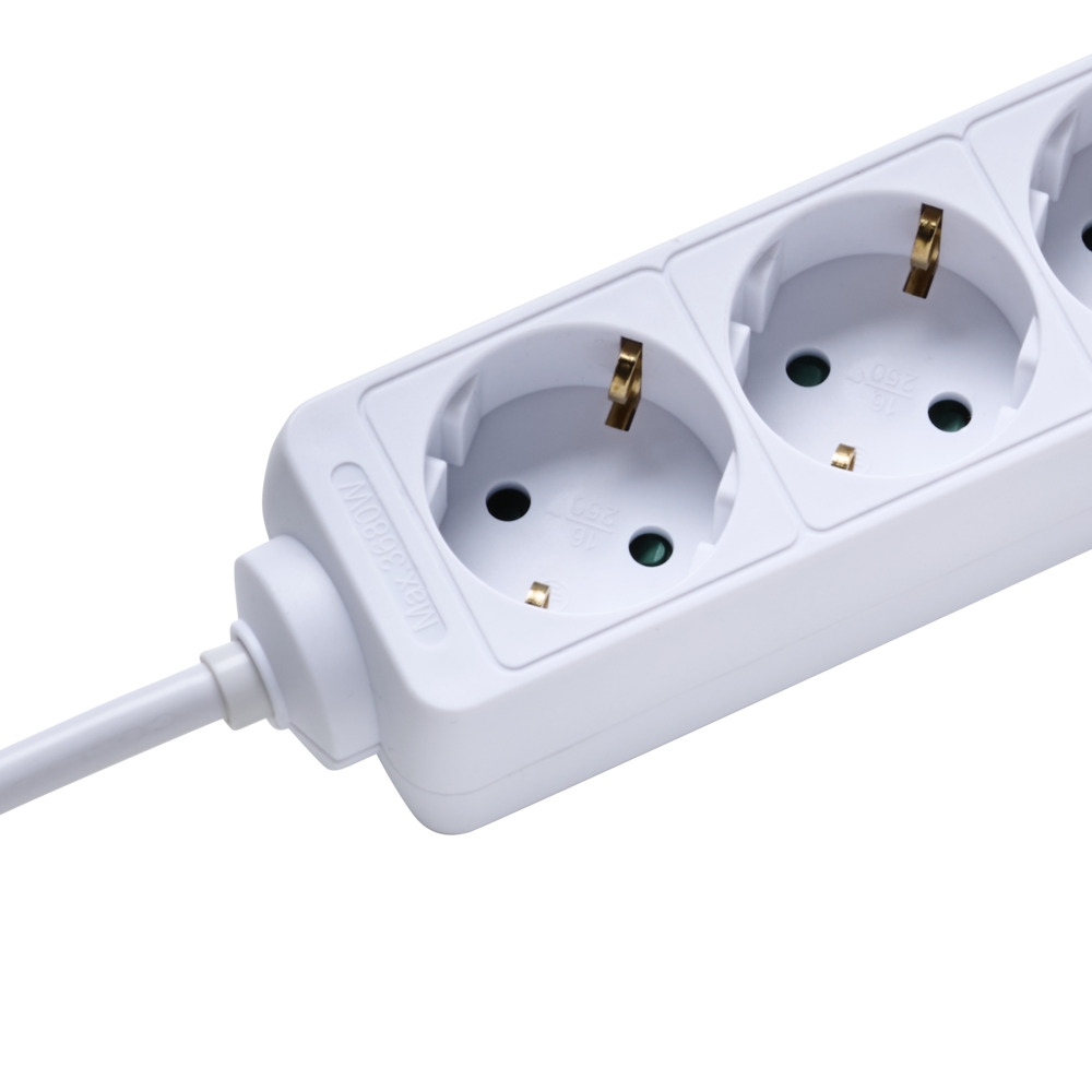 Steckdosenleiste 3-fach 3 m mit Kindersicherung image number 1