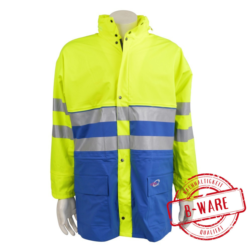 Warnschutz Regenjacke Gr&ouml;&szlig;e S - B-Ware