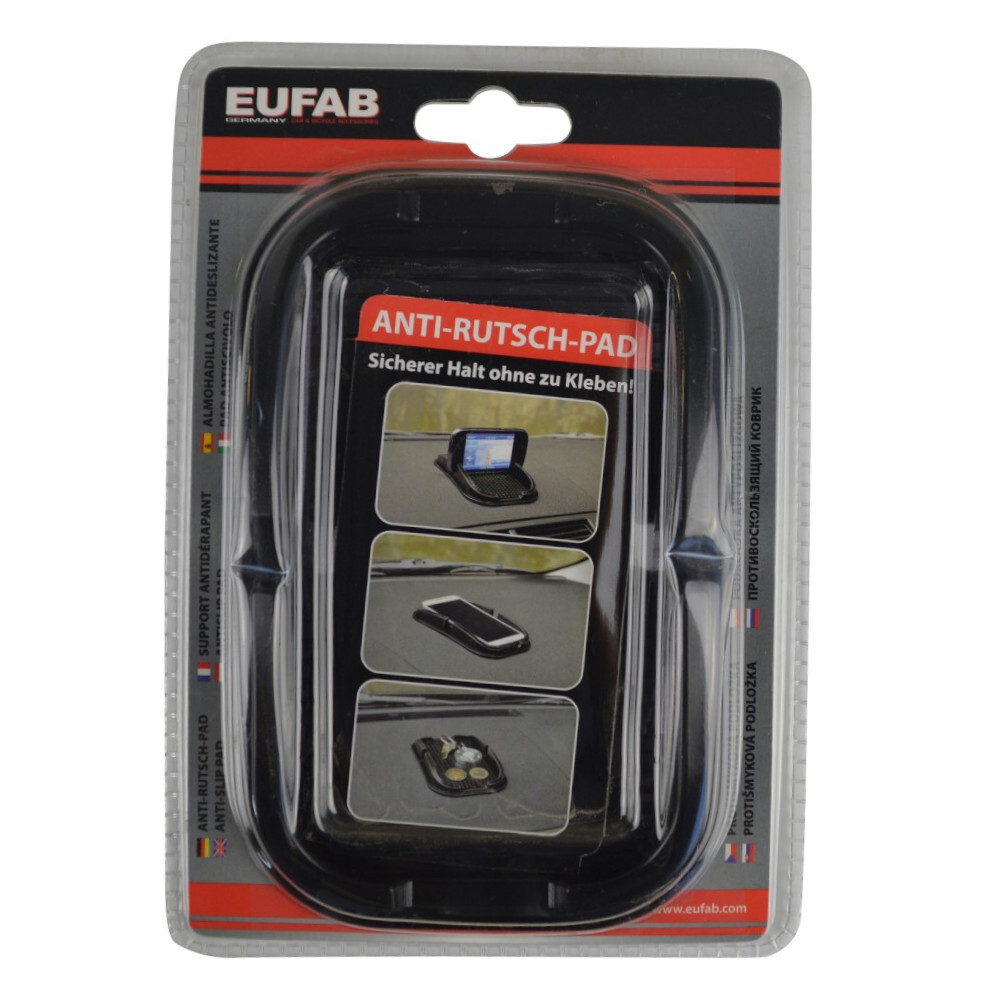 Antirutsch Pad 15,5 x 10 x 2 cm in schwarz f&uuml;r Smartphone image number 1