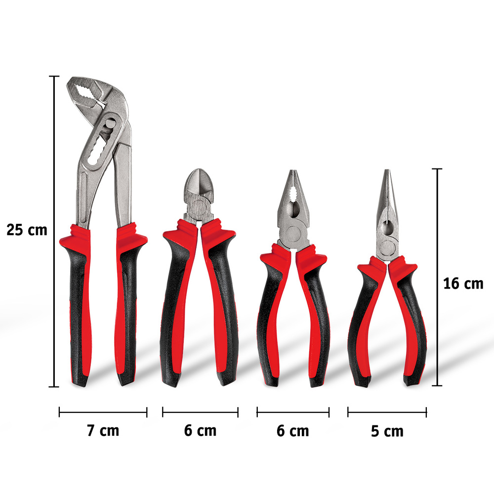 WALTER Zangen-Set 4-teilig image number 1