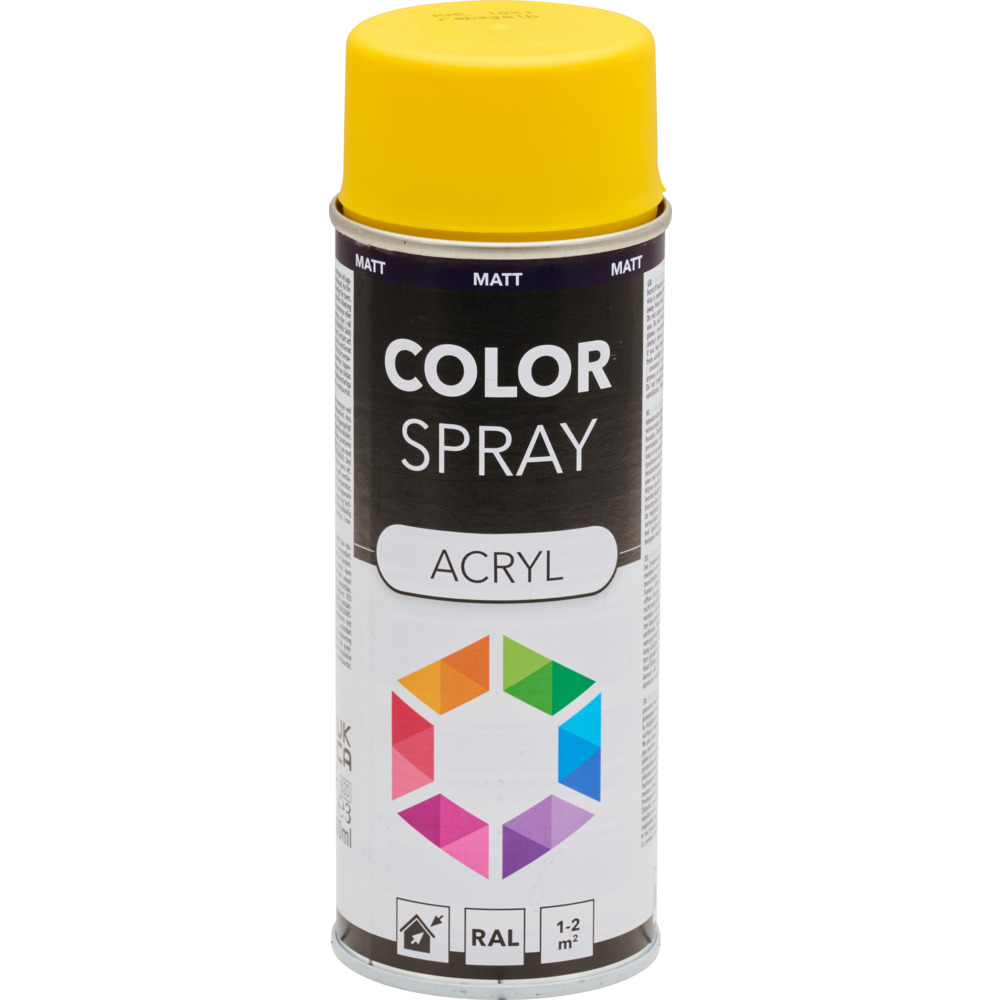 Lackspray 400 ml Acryl RAL1021 rapsgelb matt image number 1