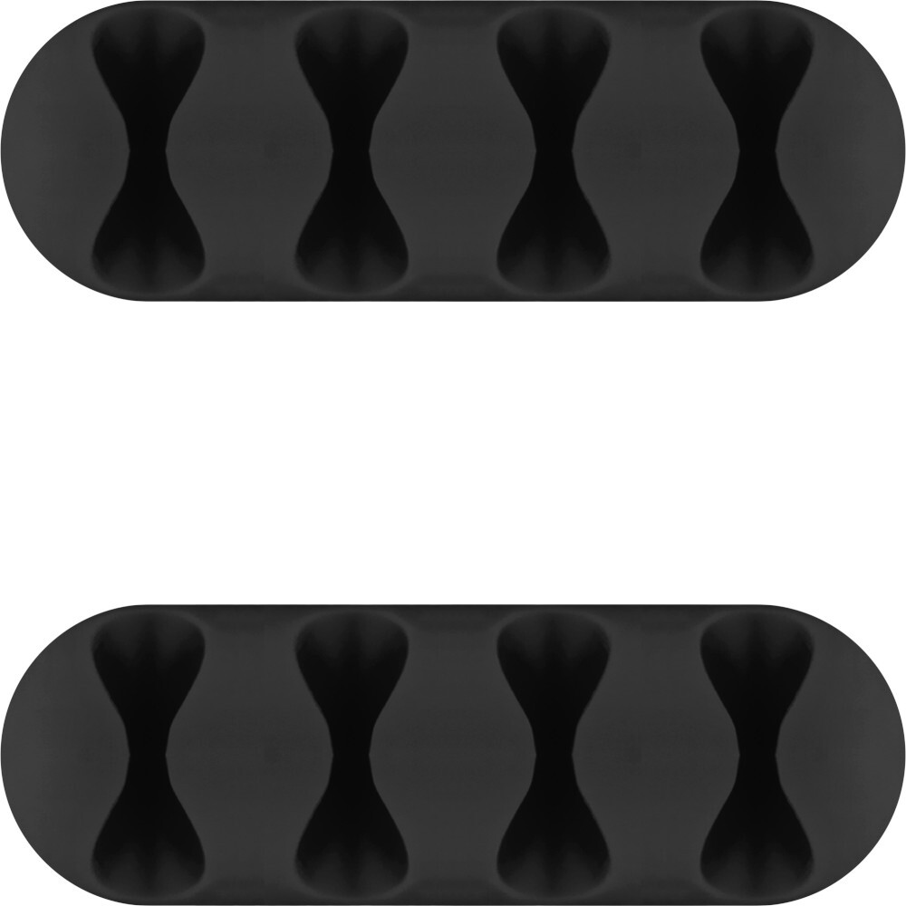 Kabel Management mit 4-Slots im 2-er Set image number 3