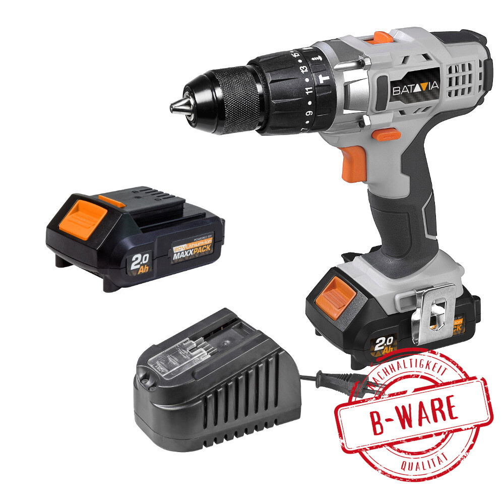 Akku-Kombischrauber-Set Ladeger&auml;t 2 Akkus - B-Ware