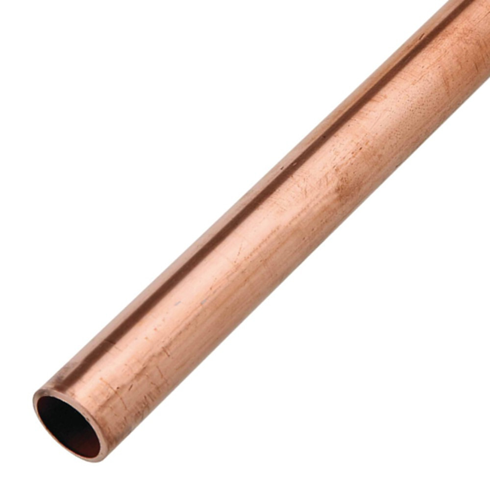 Kupferrohr blank &Oslash; 22 x 1 mm 2,5 m lang