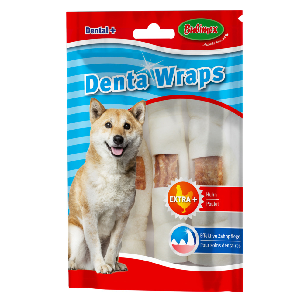 Bubimex Denta Wraps Kausticks mit H&uuml;hnerfilet