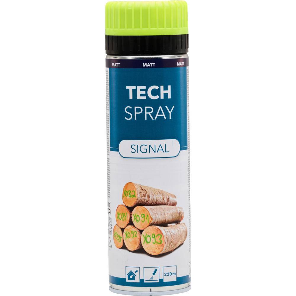 Tech Spray Signal matt, Markierspray 500 ml gelb