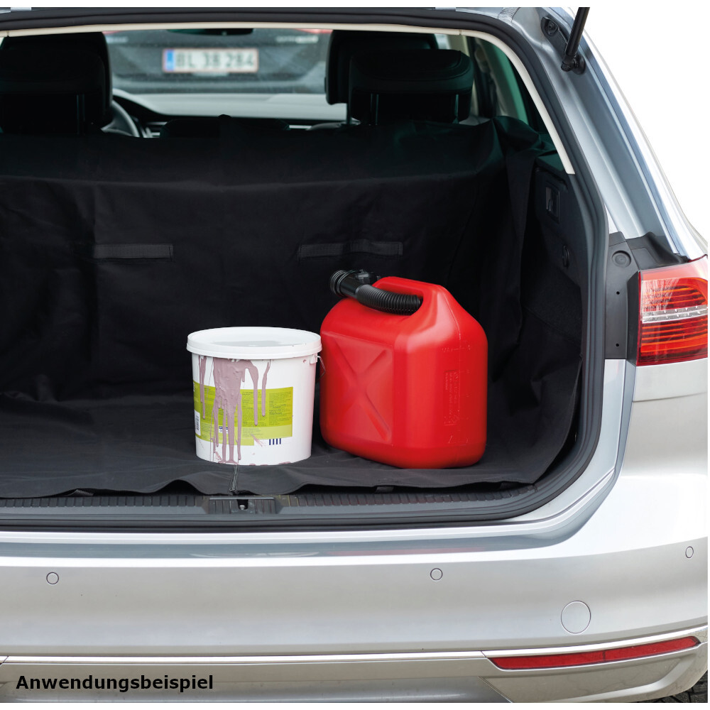 Kofferraummatte 143 x 148 cm aus Oxford-Gewebe mit Klickverschl&uuml;ssen image number 2