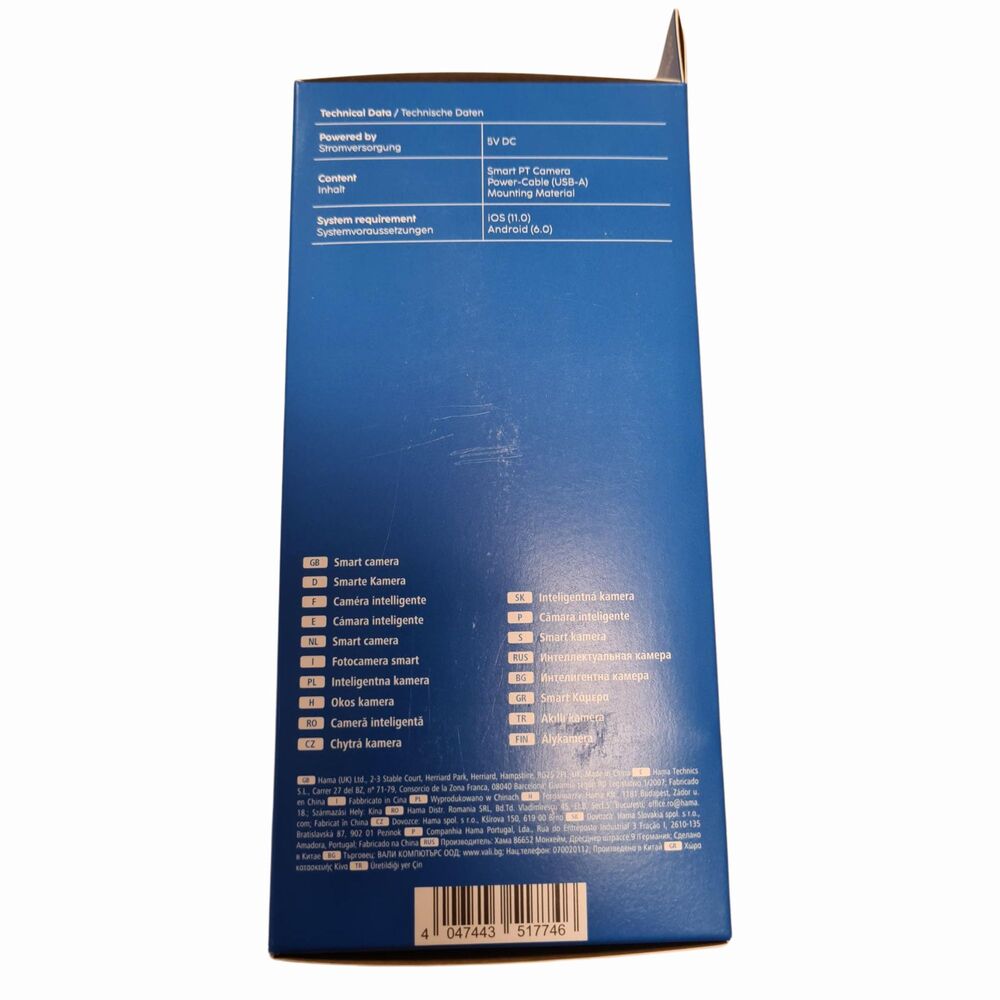 hama&reg; Smarte &Uuml;berwachungskamera innen schwenkbar image number 3