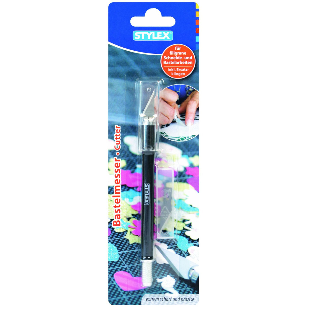 Pr&auml;zisions-Bastelmesser mit 3 Ersatzklingen image number 2