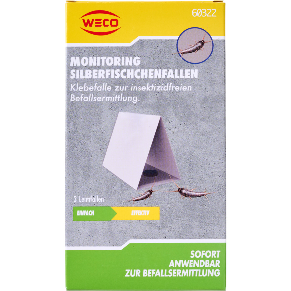 Silberfischchen-Klebefalle 3er Set
