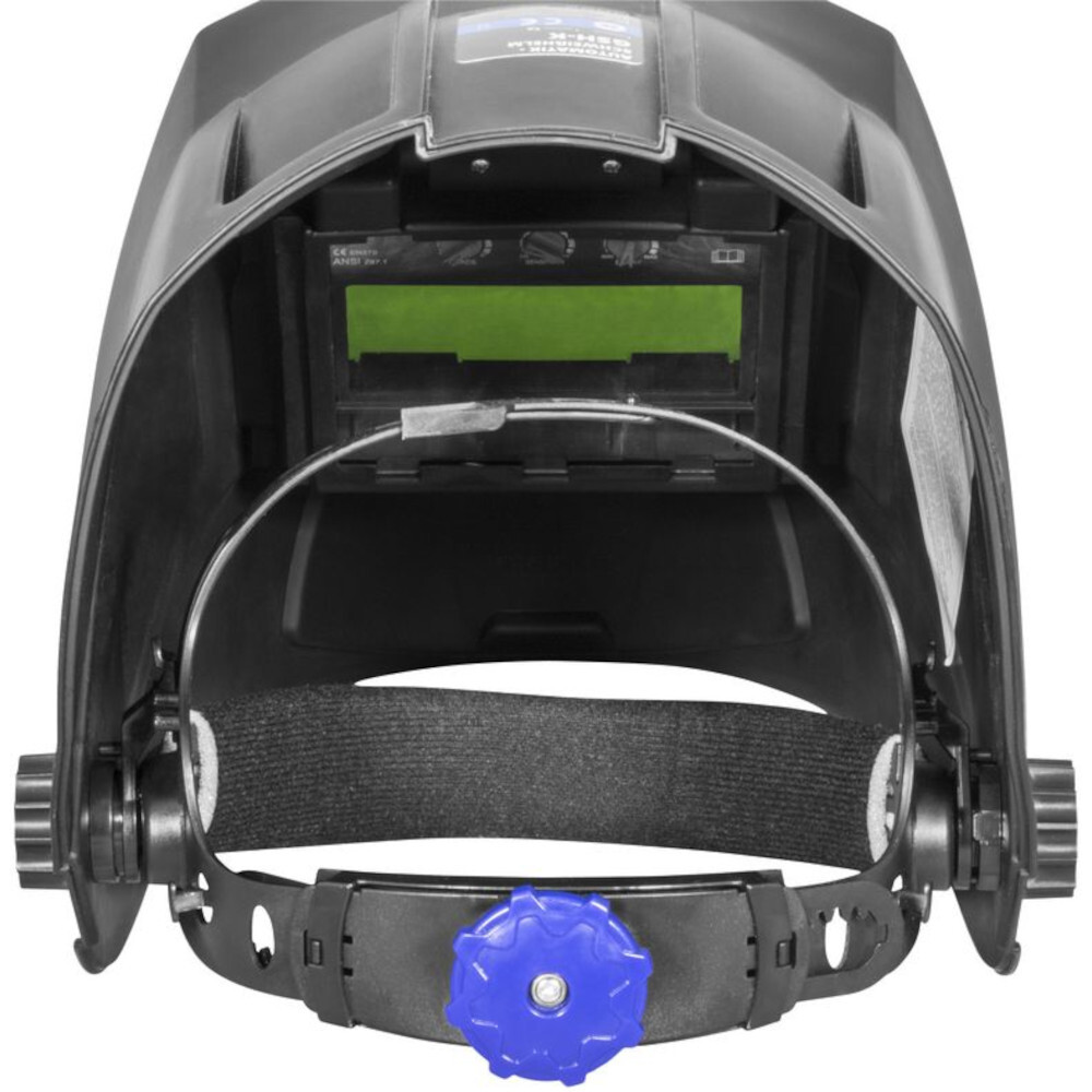 G&uuml;de&reg; Schwei&szlig;helm Automatik GD4/9-13, Schwarz, Solarbetrieb image number 2