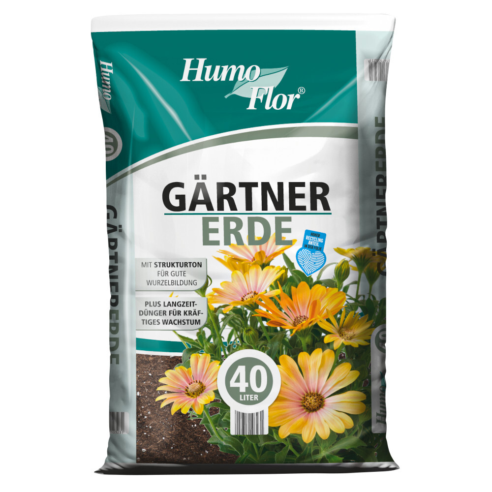 G&auml;rtnererde 40 Liter mit Ton und LZD
