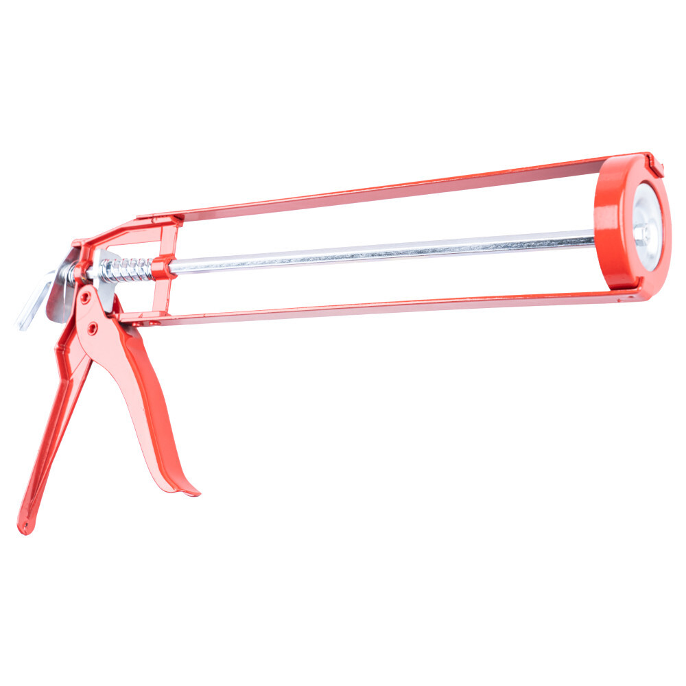 Hand-Kartuschenpresse aus rotem Eisen mit Aluminiumgriff image number 1