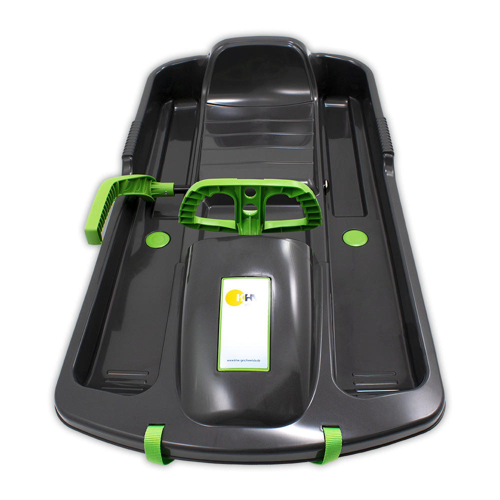 Lenkschlitten "Snow Fox" aus HPE-Kunststoff, anthrazit image number 1