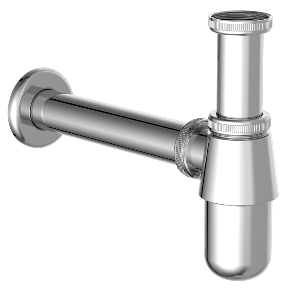 Flaschensiphon 1 1/4 Zoll x 32 mm Waschtisch verchromt