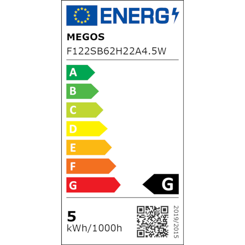 MEGOS LED-Filament-Lampe 4,5 Watt mit E27 Sockel image number 2