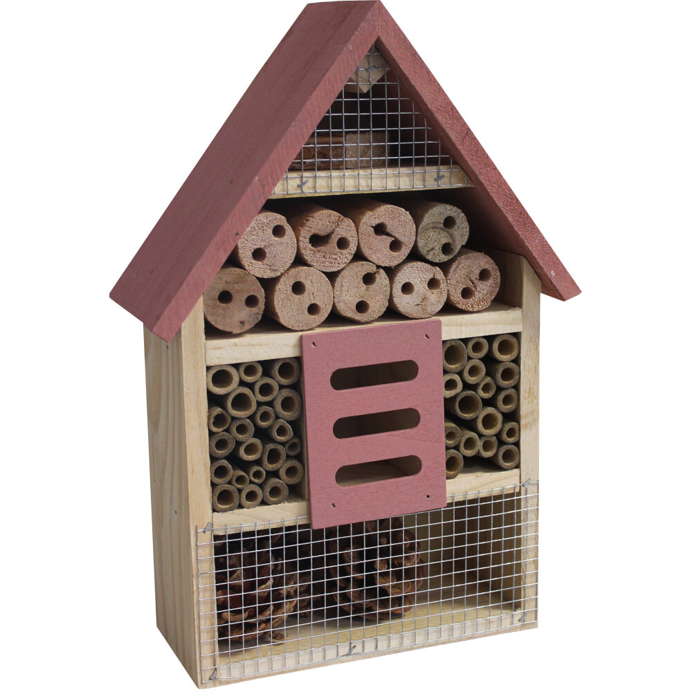 Insektenhotel in verschiedenen Farben 20 x 9 x 30 cm image number 1