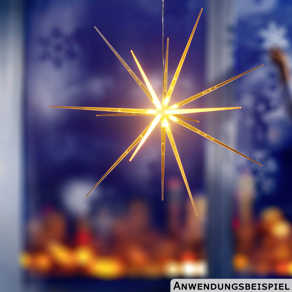 LED-Polarstern IP 44 mit 8 Funktionen und Timer image number 2