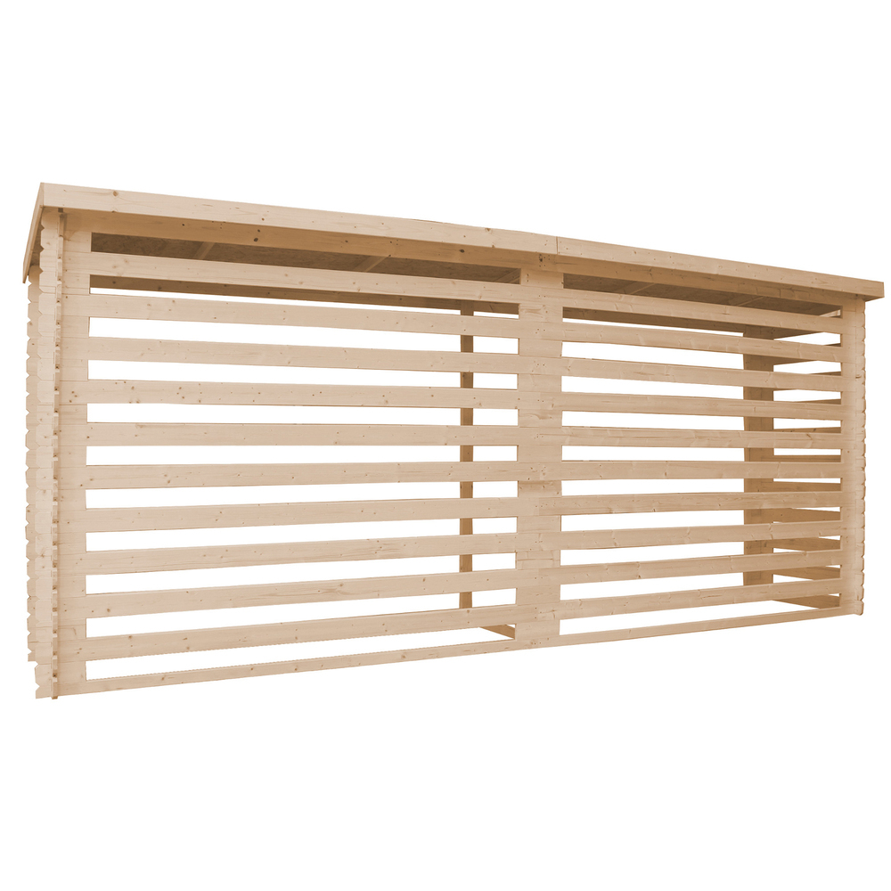 Timbela Kaminholzregal aus Holz image number 3