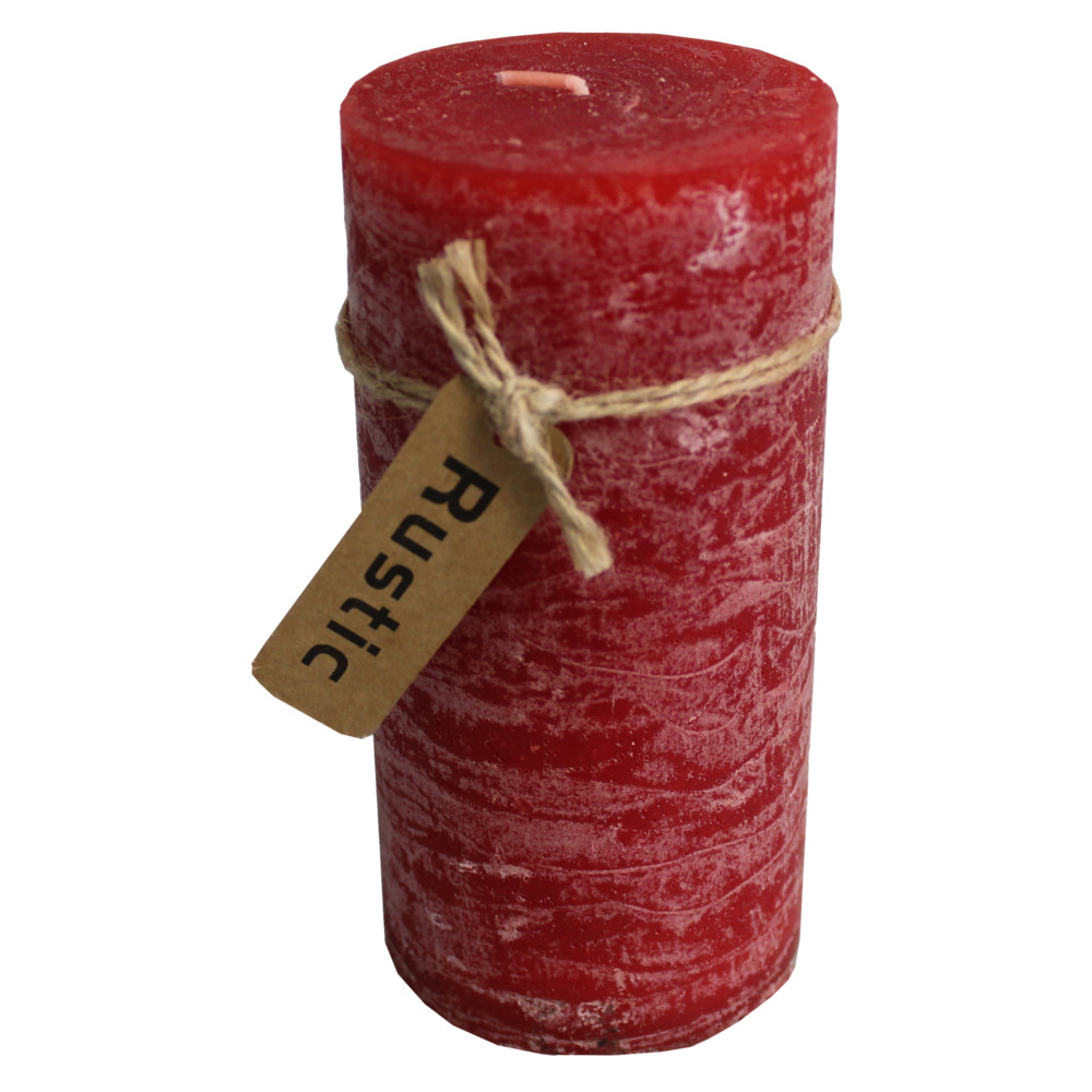 Stumpenkerze Rustic 7 x 14 cm