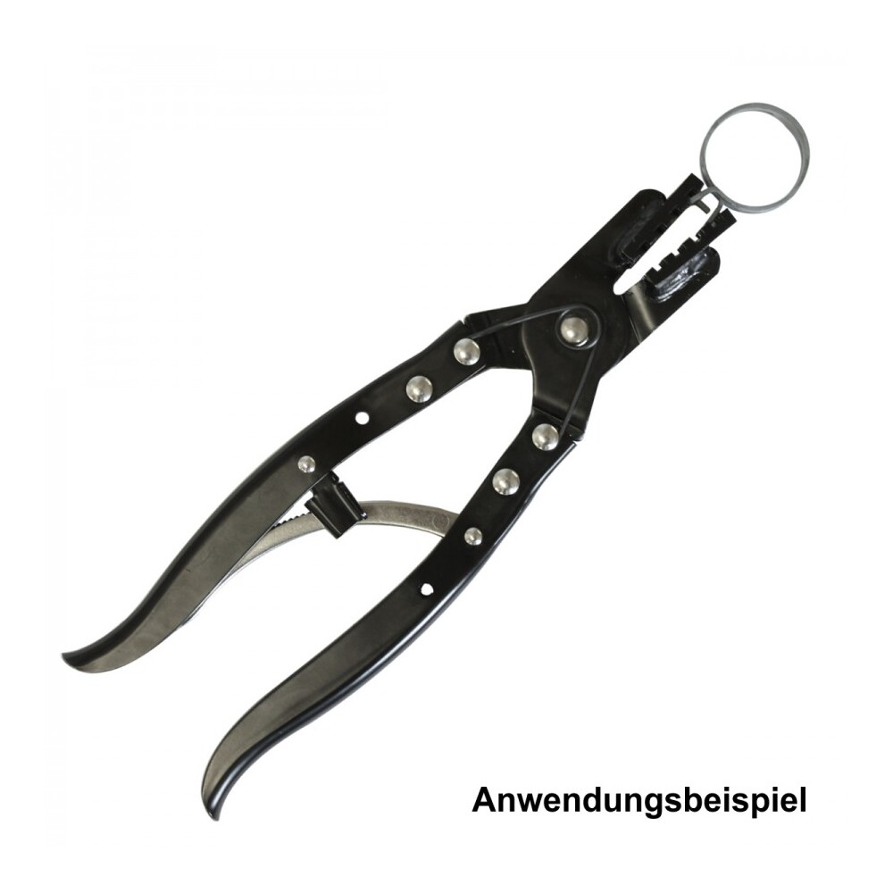 Normex Schlauchklemmenzange schwer 22-55mm Ratschenmechanismus Spannbacken image number 1