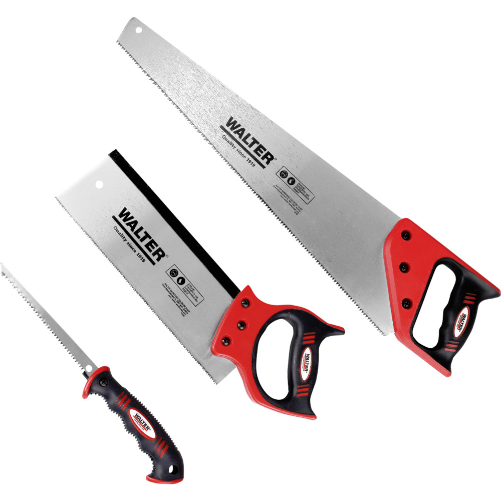 WALTER S&auml;gen-Set 3-teilig