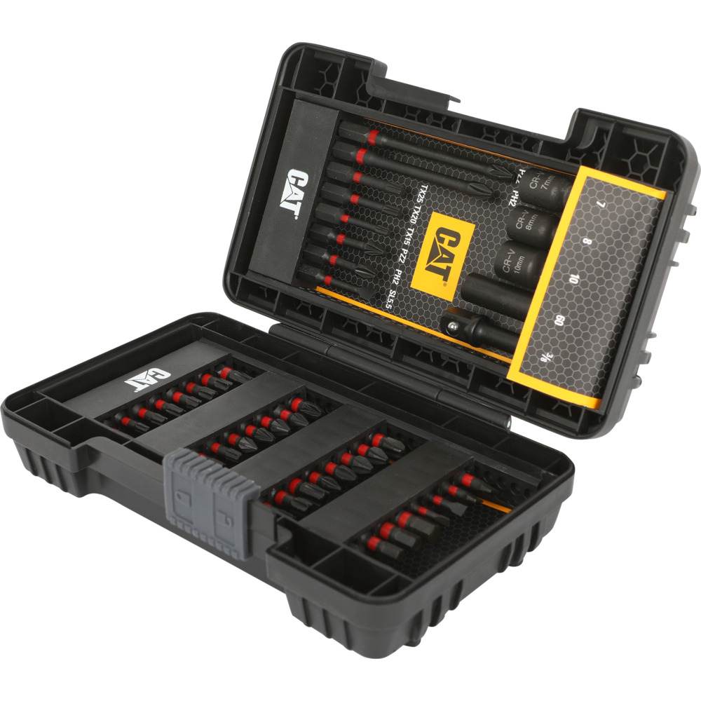 CAT Torsion Schraubendreher-Bit-Set DA1902, 45 Teile