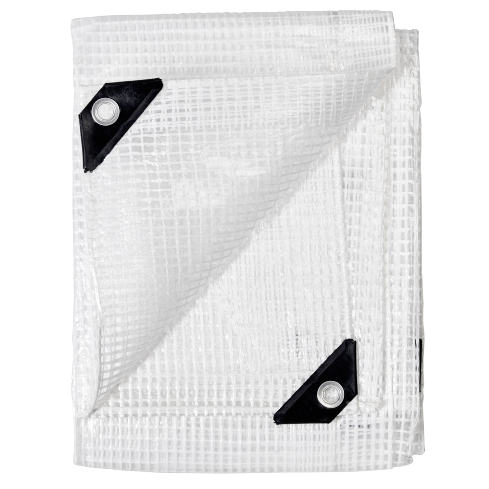 Gittergewebeabdeckplane 2 x 3 m 150 g/m&sup2; in transparent image number 1