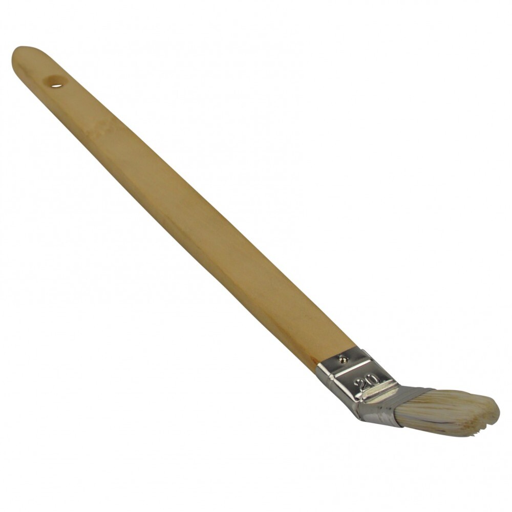 Plattpinsel 20 mm gebogen