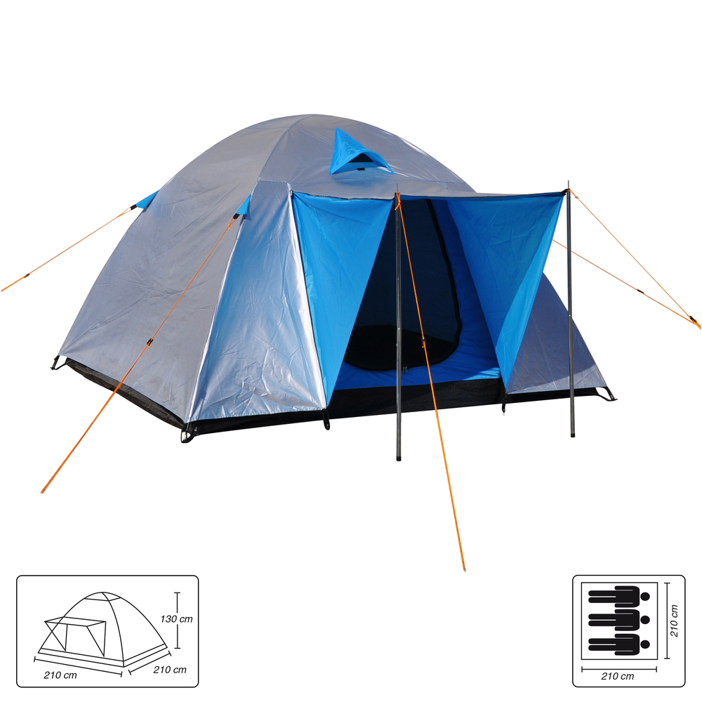 Iglu-Zelt f&uuml;r 3 Personen image number 2