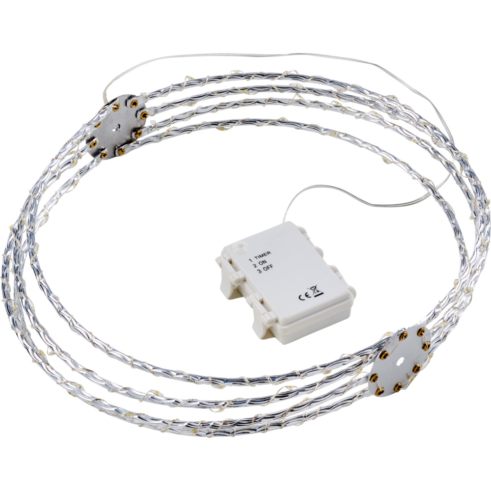 LED-3D-Kugelleuchte faltbar 96 LEDs &Oslash; 30 cm image number 1