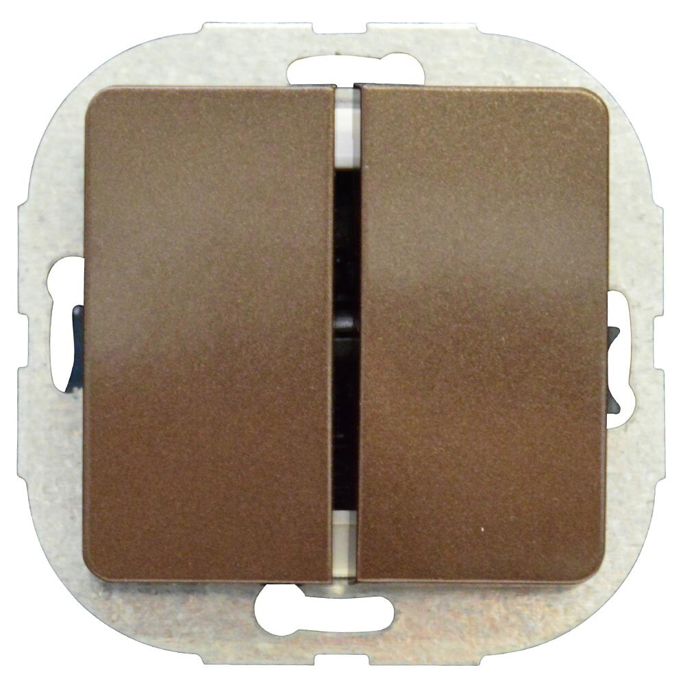 REV Serienschalter EverLuxe espresso Unterputz Lichtschalter