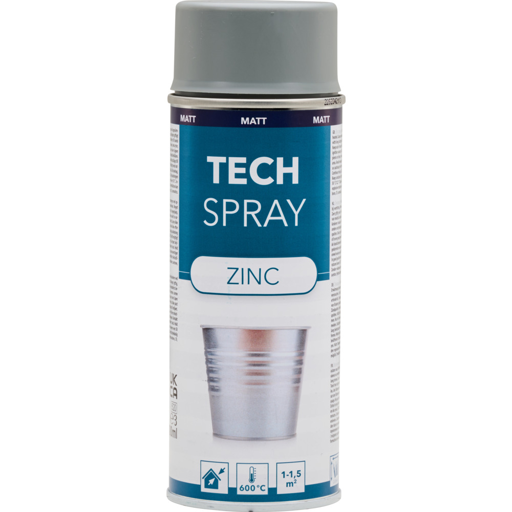 Tech Spray Zink 400 ml matt