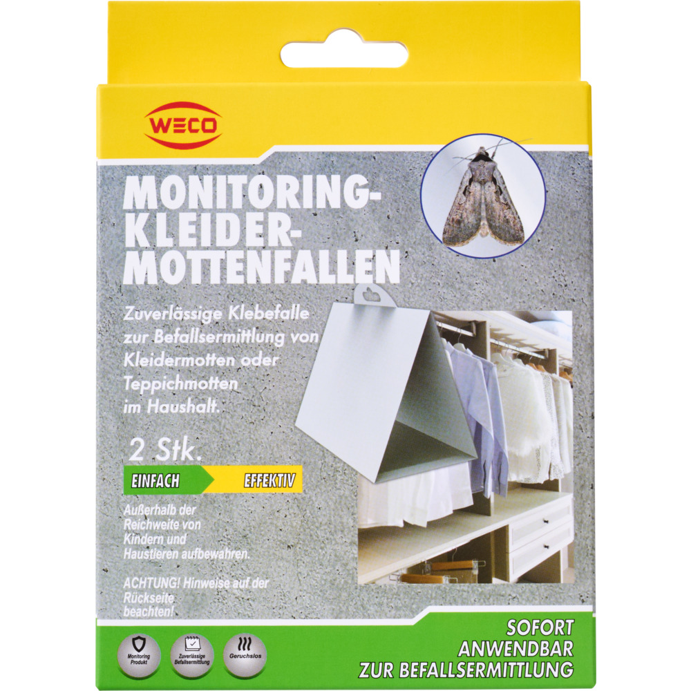 Monitoring Kleidermottenfalle 2 St&uuml;ck
