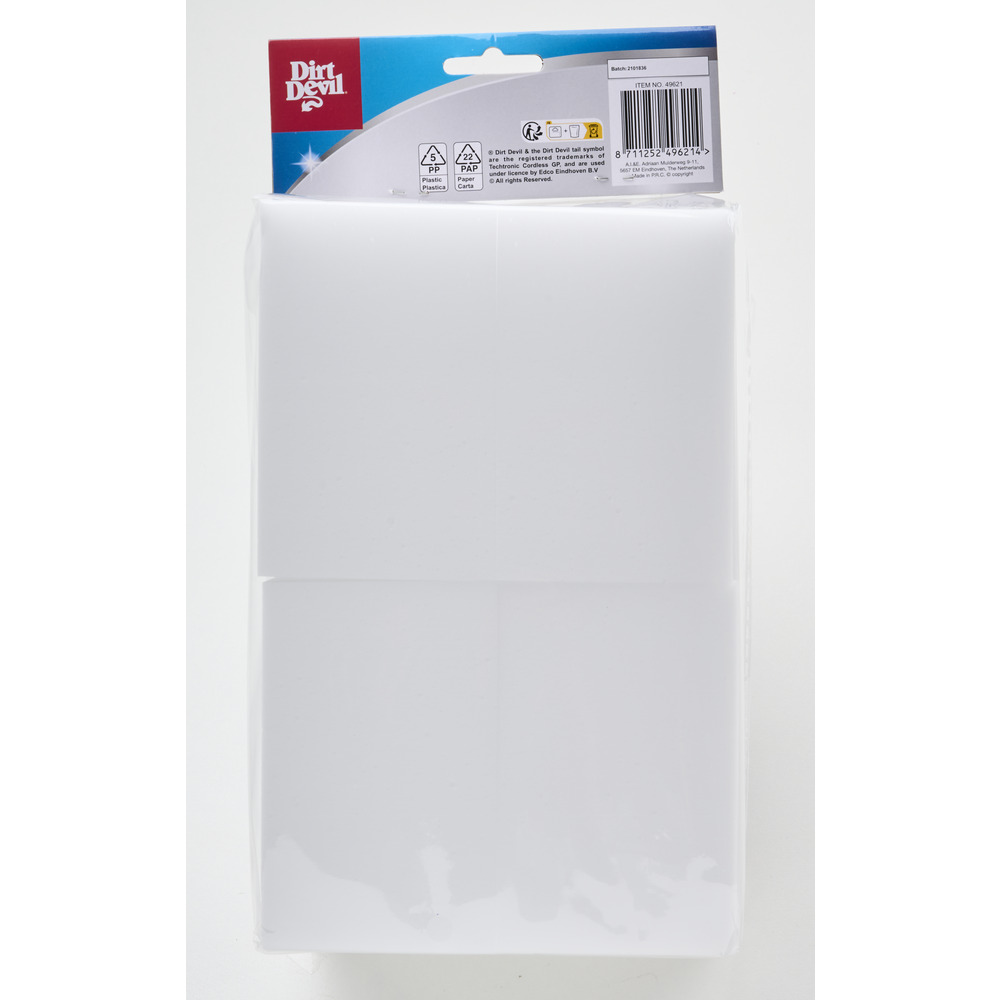 Dirt Devil Magischer Schwamm 20 St&uuml;ck Wei&szlig; image number 2