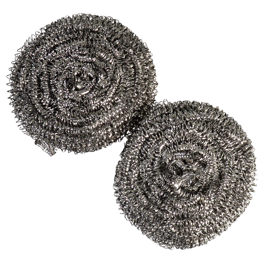 Spiralreiniger aus Edelstahl 2 St&uuml;ck