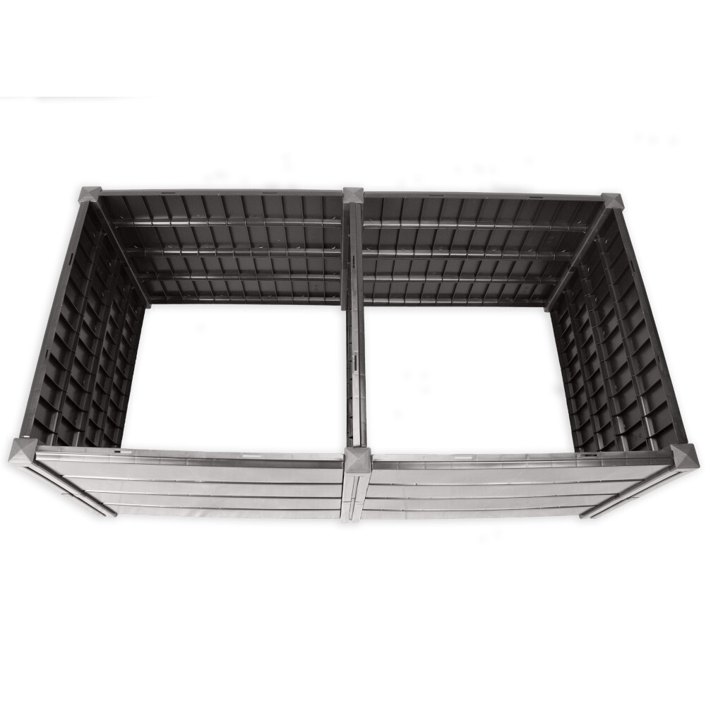 Hochbeet "Demeter XL" 672 Liter aus Kunststoff in Anthrazit image number 2