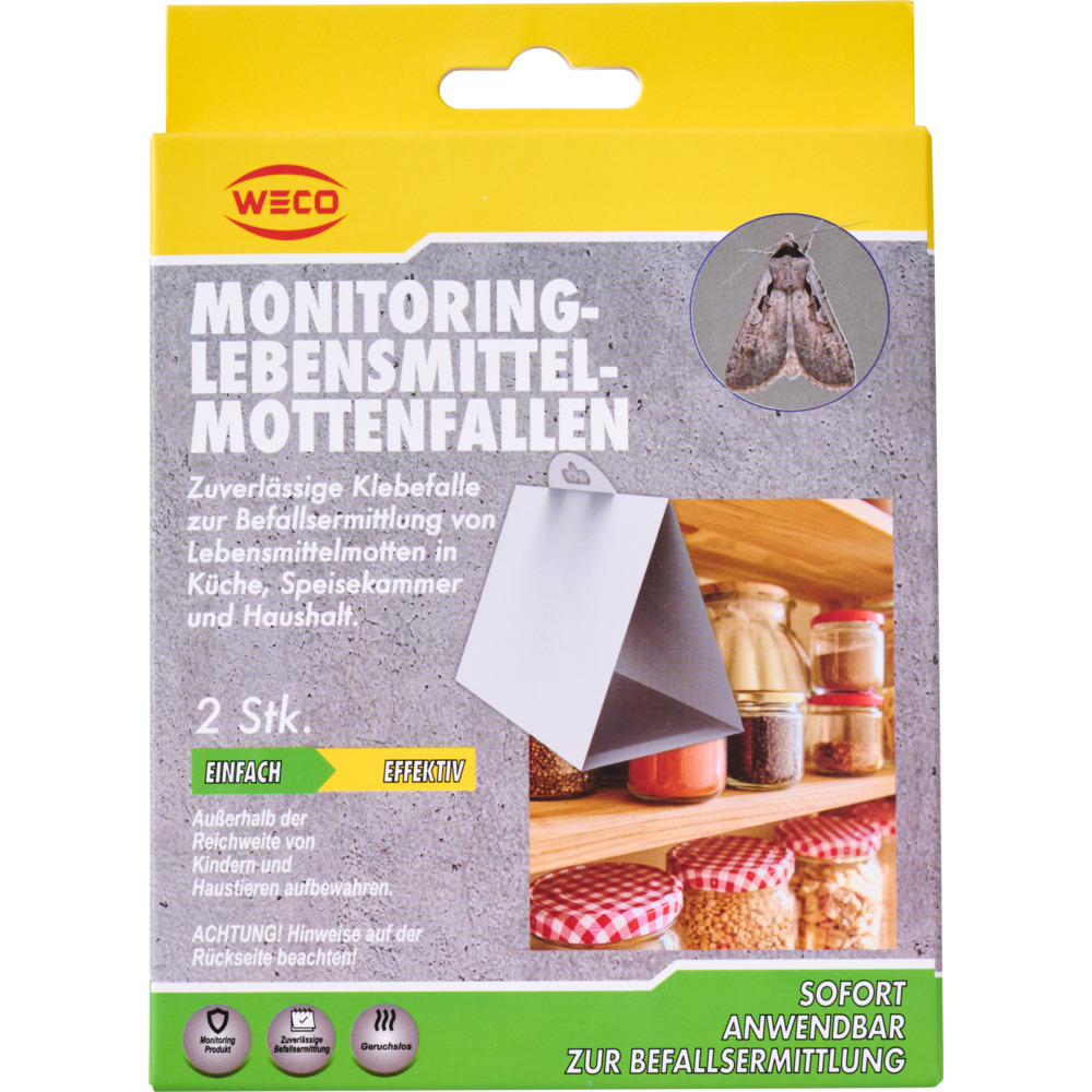 Monitoring Lebensmittelmottenfalle 2 St&uuml;ck