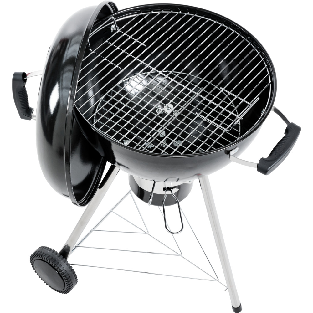Kugelgrill fahrbar Schwarz 58 x 50 x 96 cm image number 2