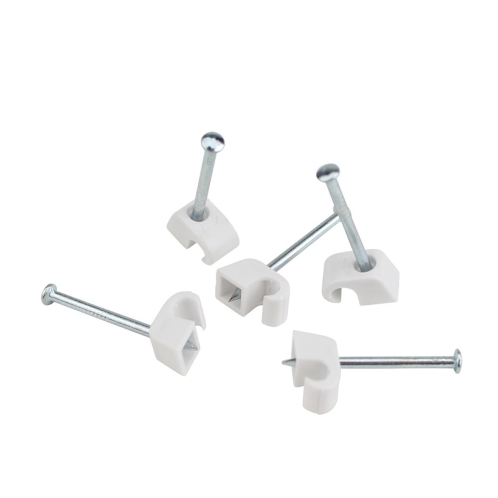 Express-Schellen &Oslash; 4-7 mm 50 St&uuml;ck in wei&szlig;