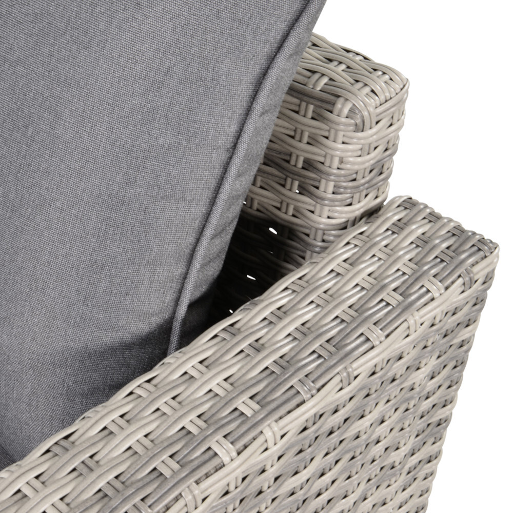 Eckbank-Lounge "Valencia Smoke" mit Aluminiumgestell image number 2