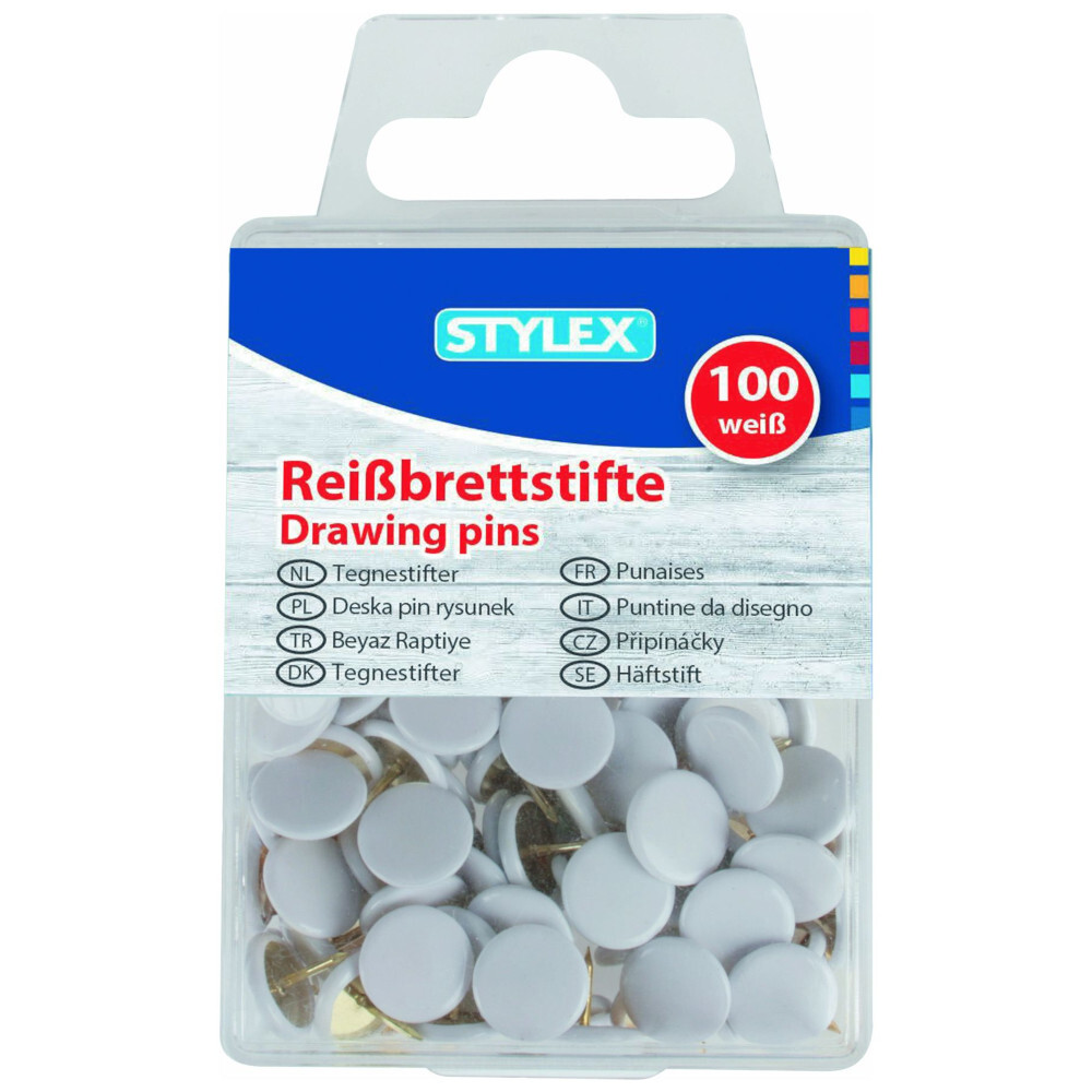 Rei&szlig;brettstifte, wei&szlig;, 100er