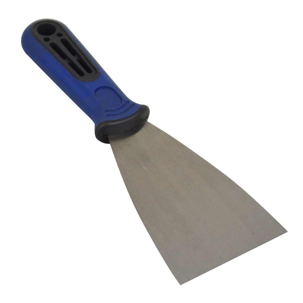 Spachtel halbflexibel 75 mm aus Stahl