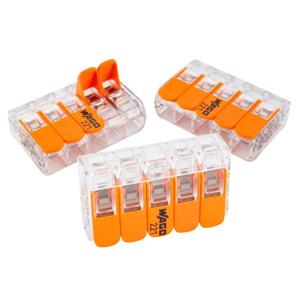 WAGO Compact Verb-Klemme 5p 0,2-4mm&sup2;