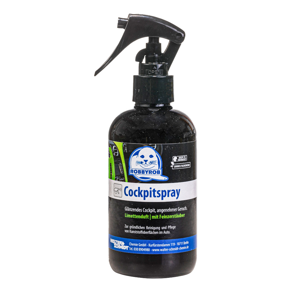 RobbyRob Cockpitpflege ''Limette'' 250 ml Spr&uuml;hflasche