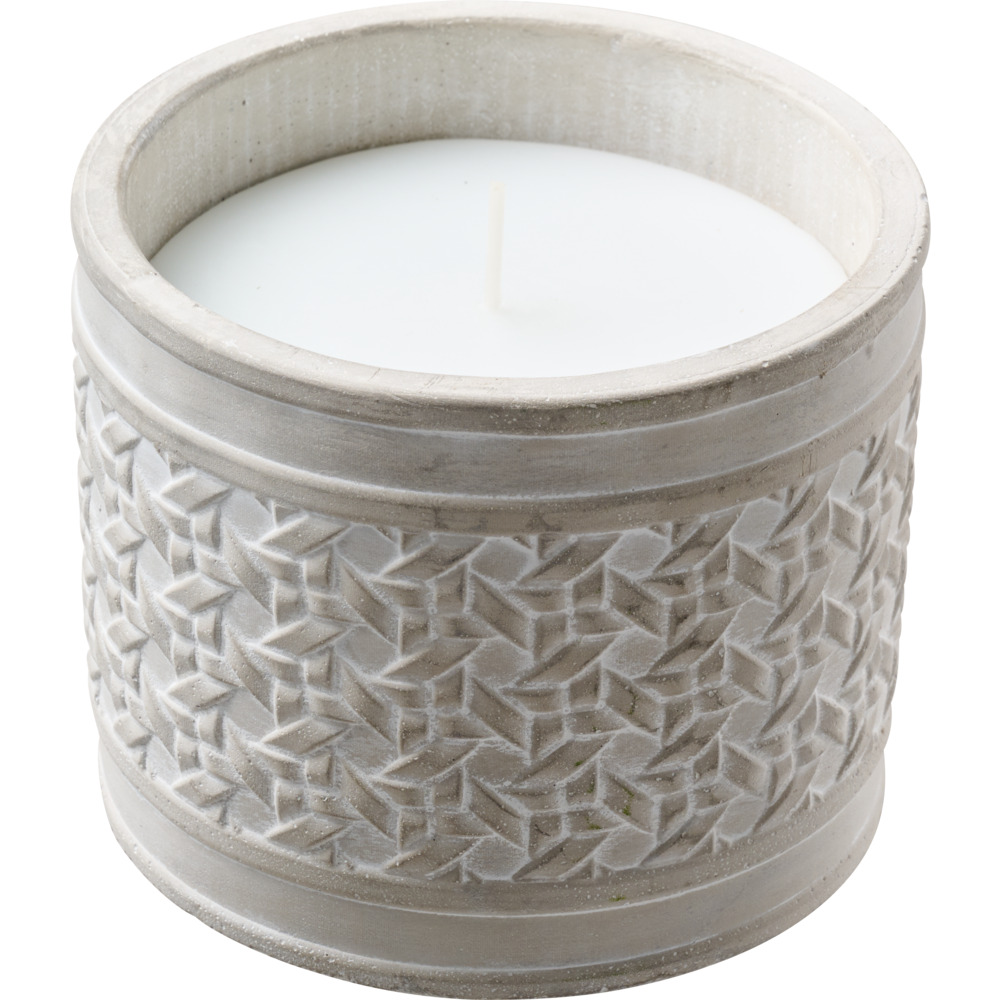 Citronellakerze &Oslash;12x10 cm im Betontopf image number 6